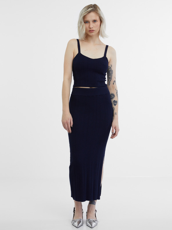 Orsay Tmavomodrý dámsky top ORSAY