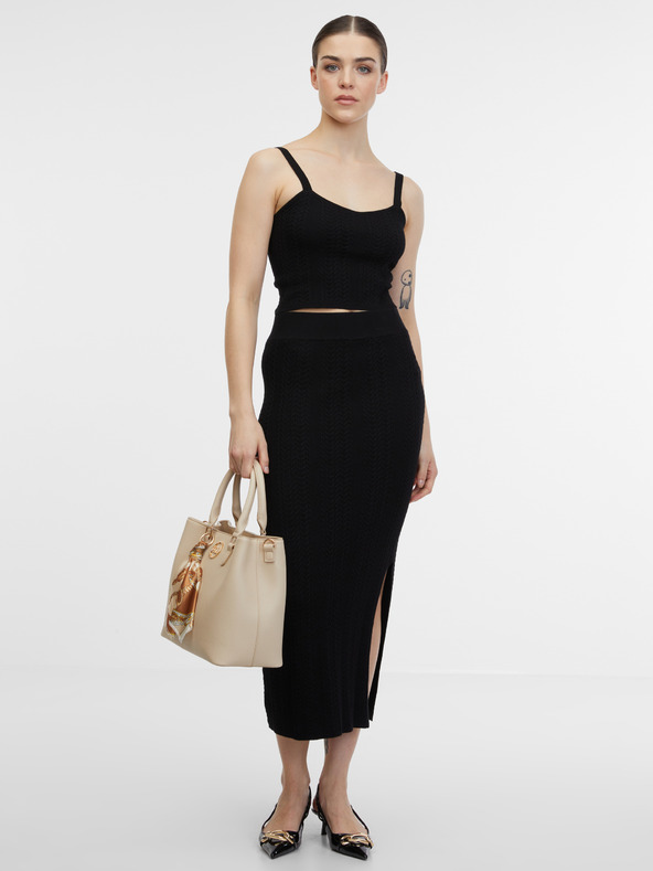 Orsay Čierny dámsky top ORSAY