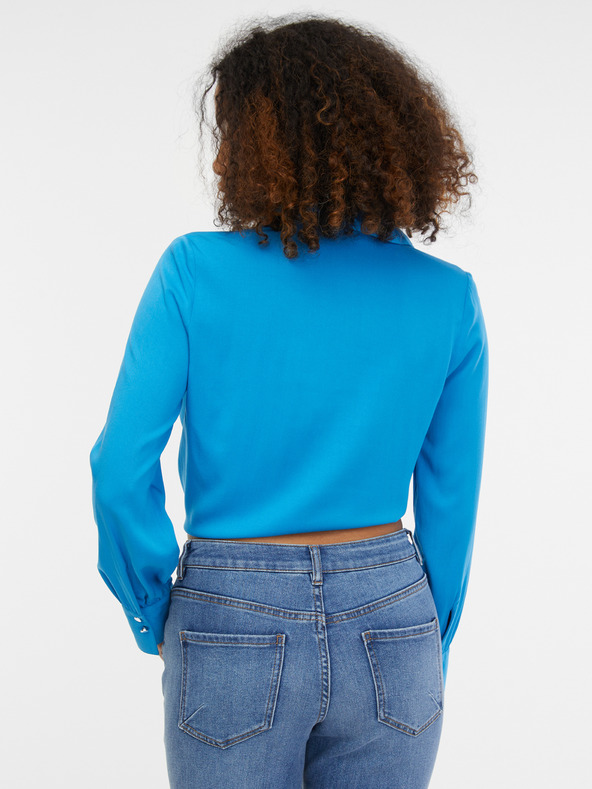 Orsay Modrá dámska blúzka ORSAY