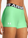 Under Armour Svetlozelené dámske športové šortky Under Armour UA HG Authentics Shorty