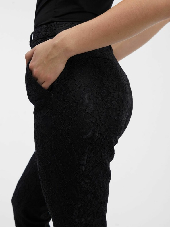 Orsay Čierne dámske nohavice ORSAY