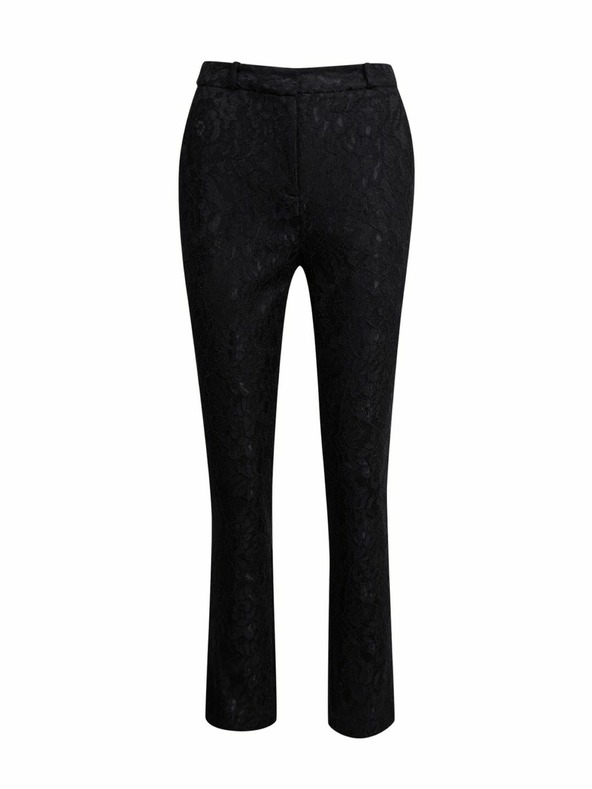 Orsay Čierne dámske nohavice ORSAY