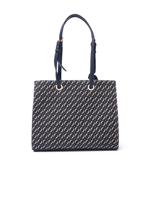 Orsay Tmavomodrá dámska vzorovaná kabelka ORSAY