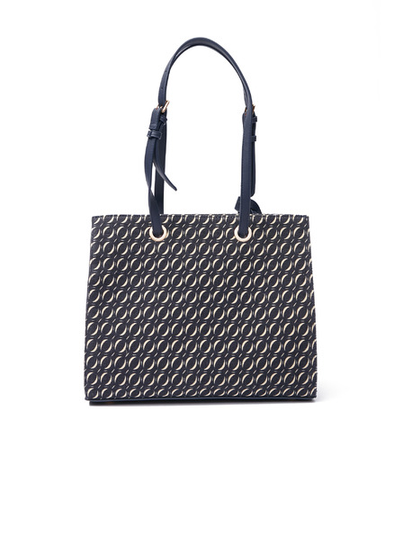 Orsay Tmavomodrá dámska vzorovaná kabelka ORSAY