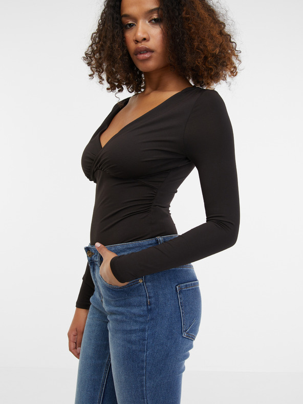 Orsay Modré dámske slim fit džínsy ORSAY