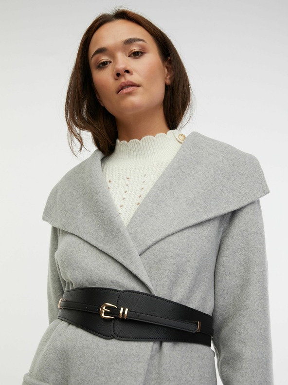 Orsay Čierny dámsky opasok ORSAY