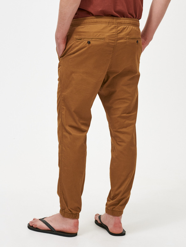 GAP Nohavice slim canvas joggers GapFlex GAP