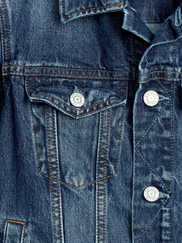 GAP Detská džínsová bunda GAP