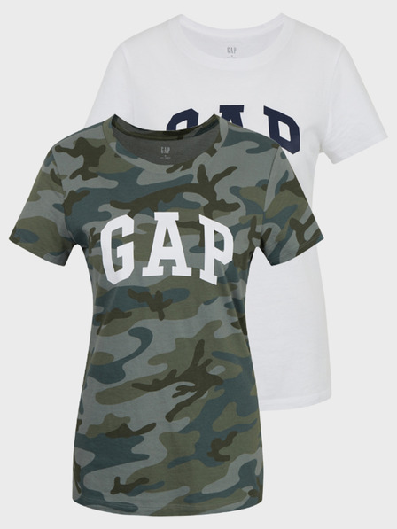 GAP Tričká s logom GAP, 2 ks