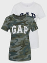 GAP Bavlnené tričká s logom GAP, 2 ks