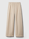 GAP Mušelínové nohavice wide leg GAP