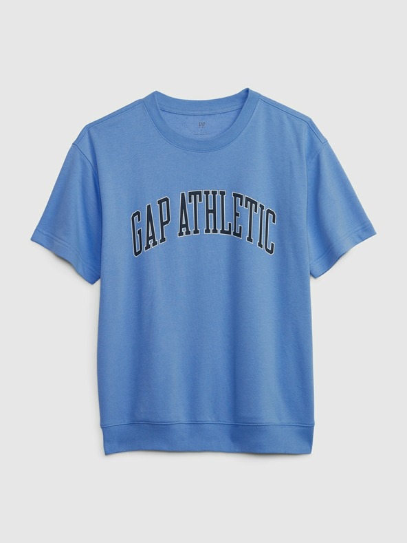 GAP Detská mikina s krátkym rukávom GAP Athletic