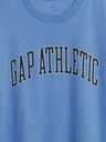 GAP Detská mikina s krátkym rukávom GAP Athletic