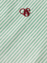 Scotch & Soda Svetlozelená pánska pruhovaná košeľa Scotch & Soda Essential Oxford
