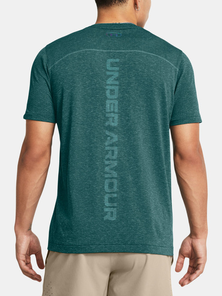 Under Armour Pánske tričko Under Armour UA Rush Seamless Wordmark SS