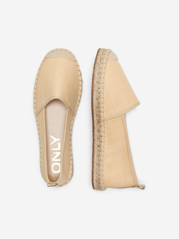ONLY Béžové dámske espadrilky ONLY Koppa-2