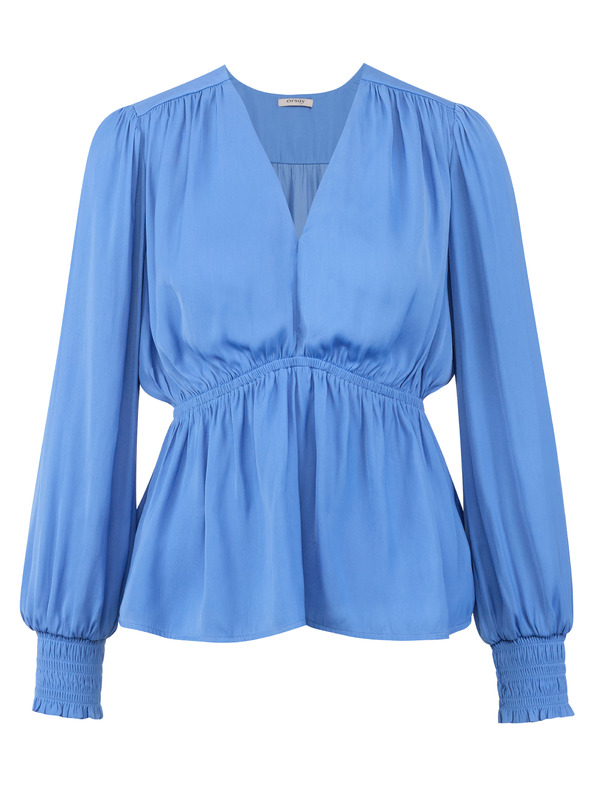 Orsay Modrá dámska blúzka ORSAY