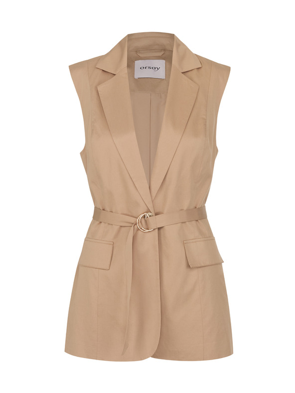 Orsay Hnedá dámska vesta ORSAY