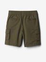 GAP Khaki chlapčenské šortky s vreckami GAP