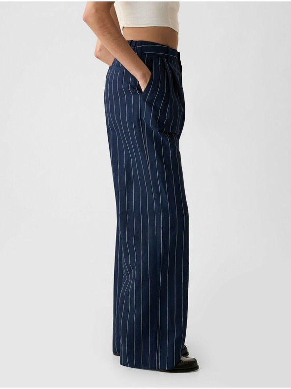 GAP Ľanové nohavice 365 High Rise GAP