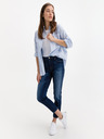 Diesel Modrá dámska košeľa Diesel Slim Fit Babhila