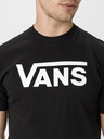 Vans Pánske čierne tričko s potlačou Vans
