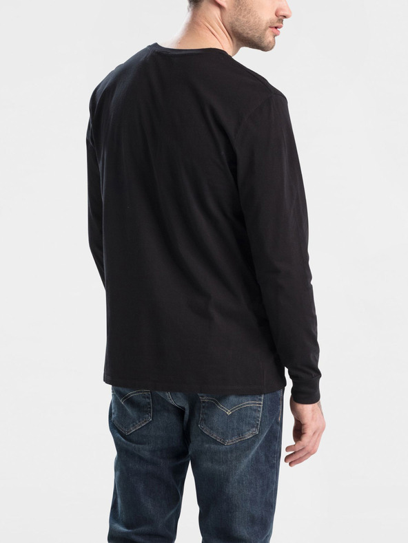 Levi's® Čierne pánske tričko Levi's®