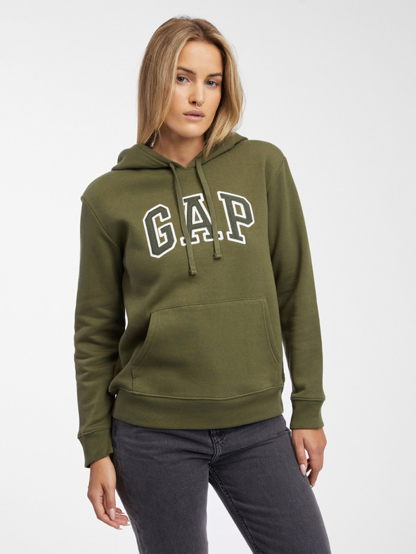 GAP Mikina s logom a fleece GAP
