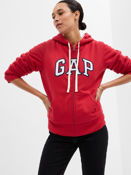 GAP Zateplená mikina s logom GAP