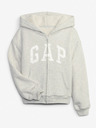 GAP Detská zateplená mikina s logom GAP