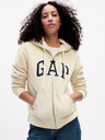 GAP Zateplená mikina s logom GAP