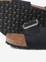 Jack & Jones Tmavomodré pánske semišové papuče Jack & Jones Louis
