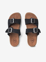 Jack & Jones Tmavomodré pánske semišové papuče Jack & Jones Louis