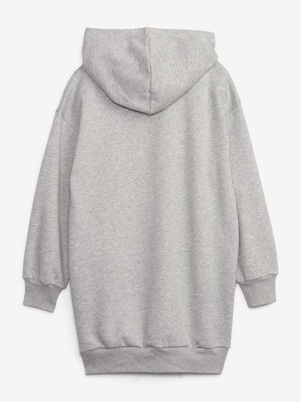 GAP Detské mikinové šaty s logom GAP