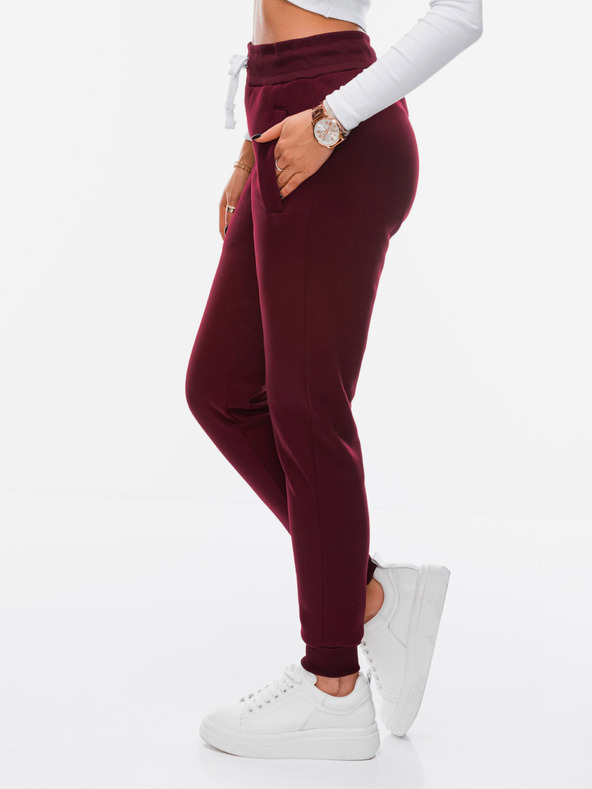 Edoti Vínové dámske tepláky Edoti