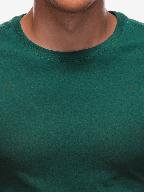 Edoti Zelené pánske základné tričko Edoti