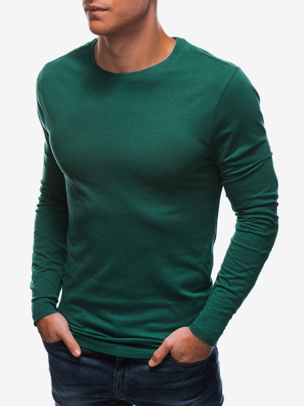 Edoti Zelené pánske základné tričko Edoti