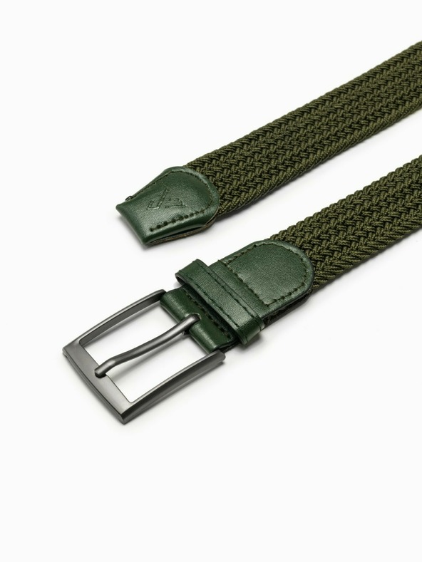 Edoti Khaki pánsky opasok Edoti