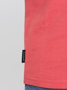 Ombre Clothing Koralové pánske základné tričko Ombre Clothing