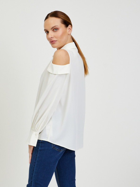 Orsay Biela dámska blúzka ORSAY