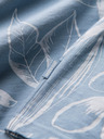 Ombre Clothing Svetlomodré pánske vzorované tričko Ombre Oblečenie