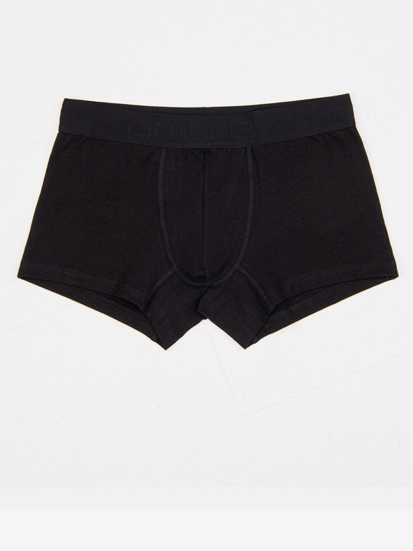 Ombre Clothing Sada troch pánskych boxeriek v sivej, bielej a čiernej farbe Ombre Clothing