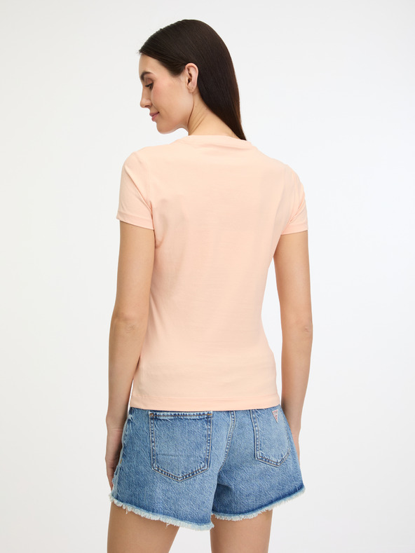 Guess Triangle Flowers Tričko