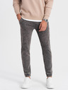 Ombre Clothing Šedé pánske džínsy Ombre oblečenie