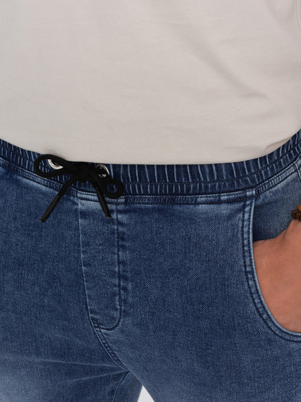 Ombre Clothing Modré pánske džínsy Ombre Oblečenie