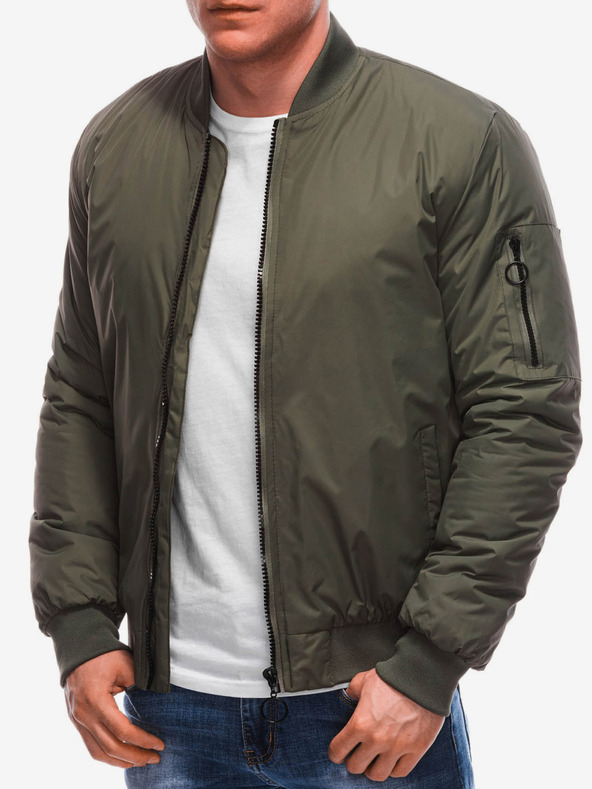 Edoti Khaki pánsky bomber Edoti
