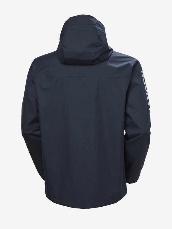 Helly Hansen Tmavomodrá pánska nepremokavá ľahká bunda s kapucňou HELLY HANSEN Ervik