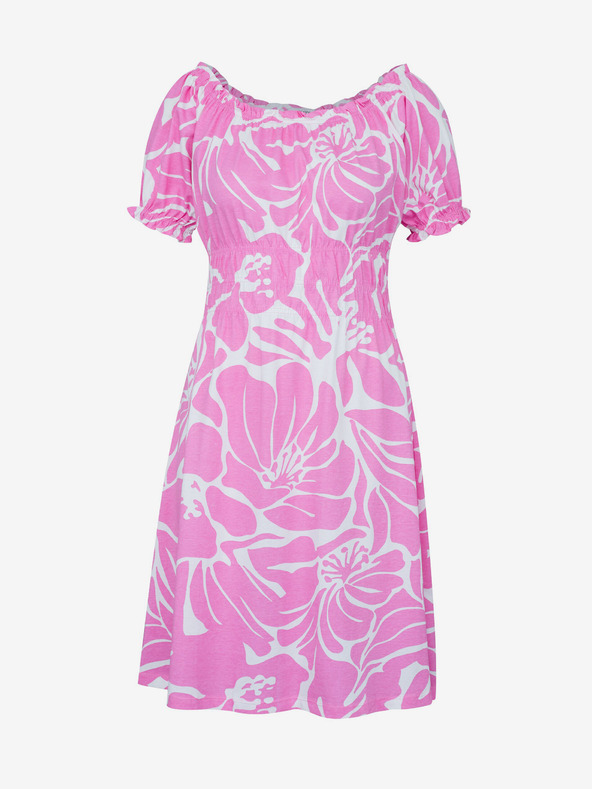 Orsay Svetloružové dámske šaty ku kolenám ORSAY