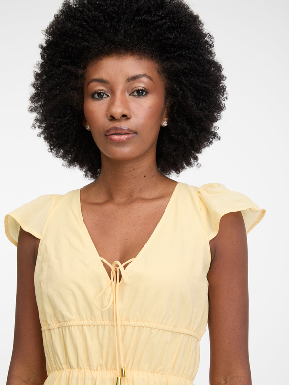 Orsay Žlté dámske maxišaty ORSAY