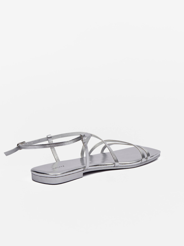 Orsay Strieborné dámske sandále ORSAY